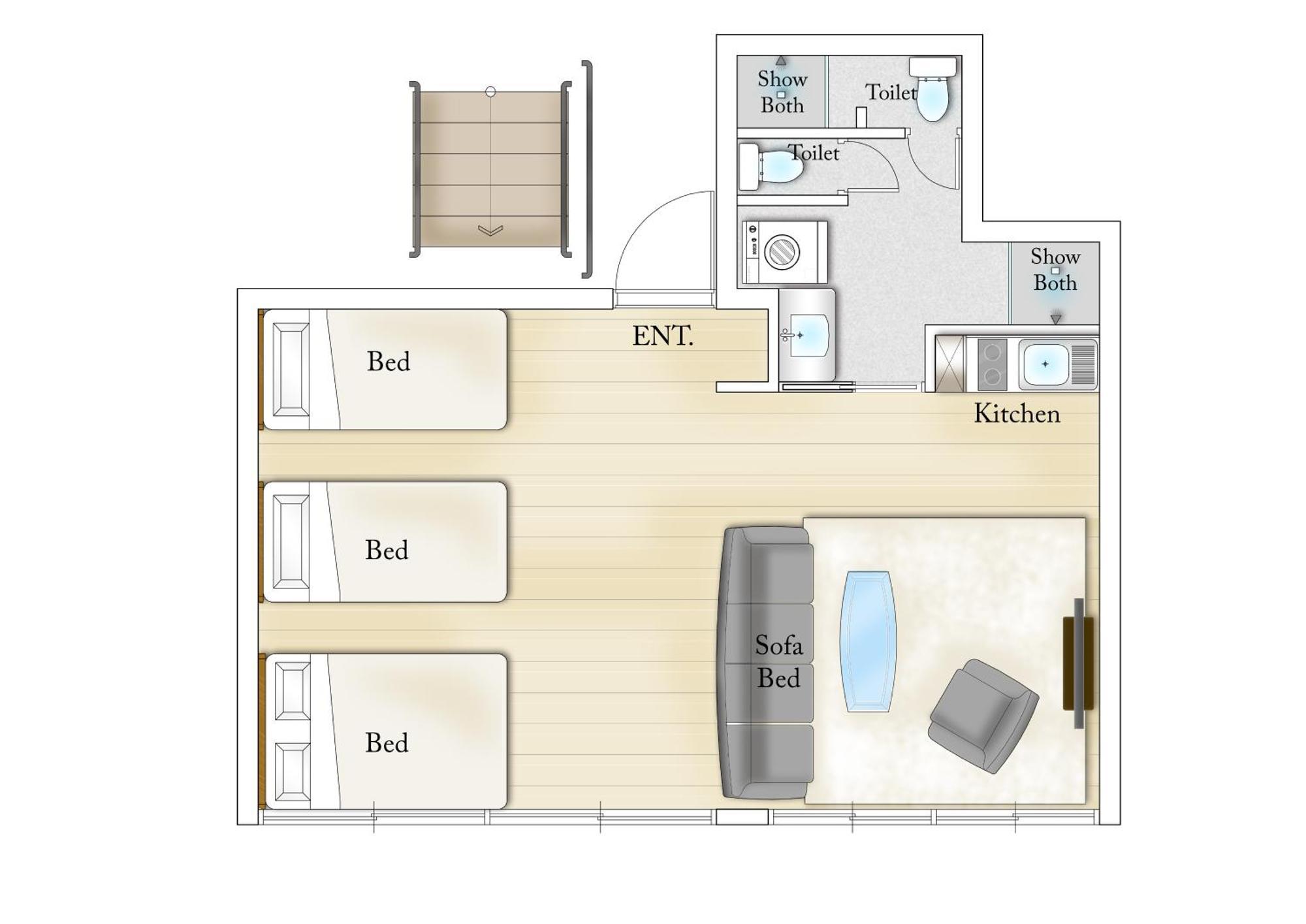 Wisma tamu Rooms